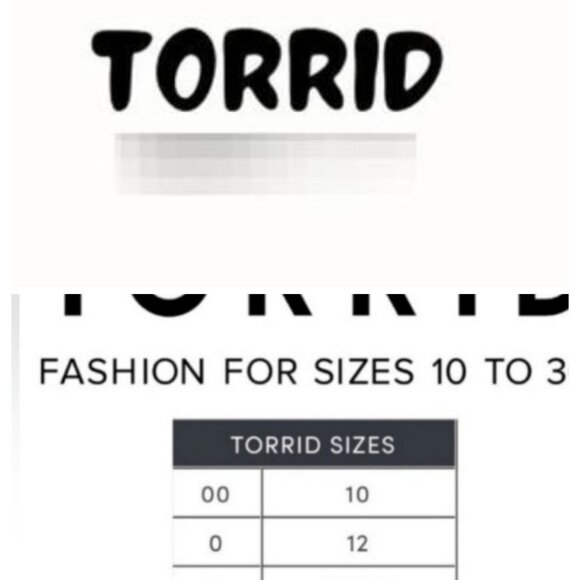 Torrid Oversize Jeans Size 24T Retail $89.50 - Picture 3 of 4